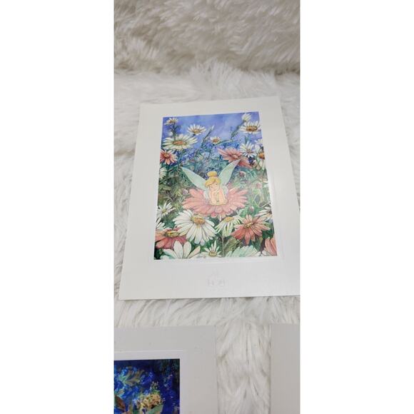Vintage Disney Lot of 3 Tinker Bell Blooms Unused Postcard David Whitaker READ - Picture 6 of 9